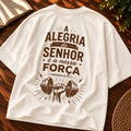 Oversized Off White Alegria do Senhor