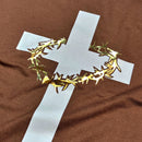 Camiseta Feminina Marrom Cruz Espinhos