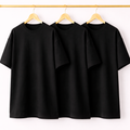 Kit 3 Oversized Lisa Preta