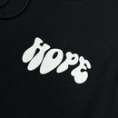 Moletom Canguru Com Capuz Preto Jesus Is The Hope