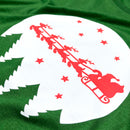 Camiseta Feminina Verde Papai Noel Trenó