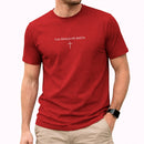 Camiseta Masculina Vermelha Tua Graça Me Basta
