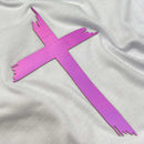 T-Shirt Infantil Branca Cruz Camaleão