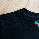 T-Shirt Infantil Preta Armadura De Deus