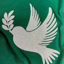 Camiseta Feminina Verde Pomba da Paz