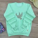 Moletom Menta Pomba da Paz