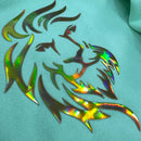 Moletom Menta Aplique Leão Dourado