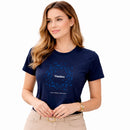 Camiseta Feminina Azul Timóteo Eles Podem, Você Não. 