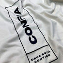 Camiseta Masculina Off White Confia Deus Está Contigo