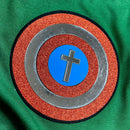 T-Shirt Infantil Verde Escudo Cruz