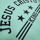 Moletom Menta Jesus Cristo King