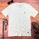 Camiseta Masculina Off White Cordeiro e Leão Holográfico