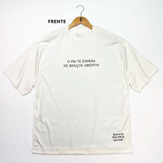 Oversized Off White Full Apenas Volte Para Casa!