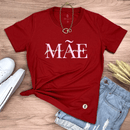 Camiseta Feminina Vermelha Mãe Puro Amor