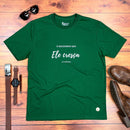 Camiseta Masculina Verde É Necessário Que Ele Cresça E Eu Diminua
