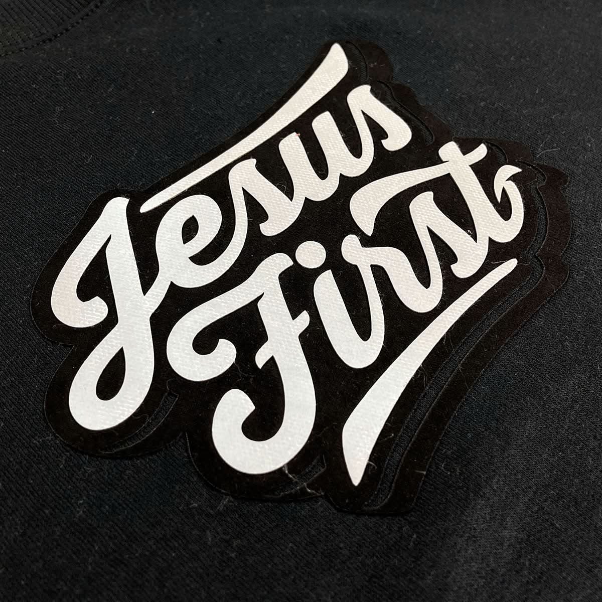 Moletom Preto Jesus First