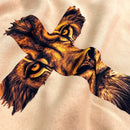 Moletom Caqui Cruz Leão Dourado