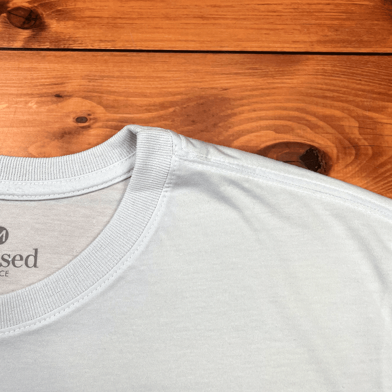 Camiseta Masculina Branca + Perdão - Rancor