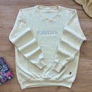 Moletom Off White Aplique Positive