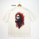 Oversized Off White Full Jesus Chorou
