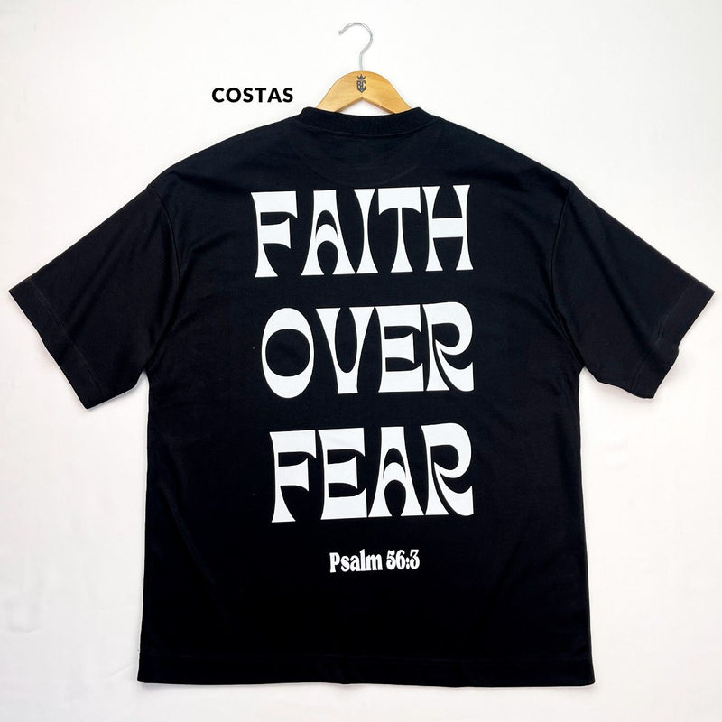 Oversized Preta Full Faith Over Fear Psalm 56:3