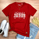 Camiseta Feminina Vermelha Celebrate Jesus