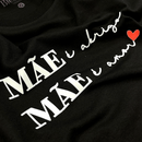 Camiseta Feminina Preta Mãe é Abrigo