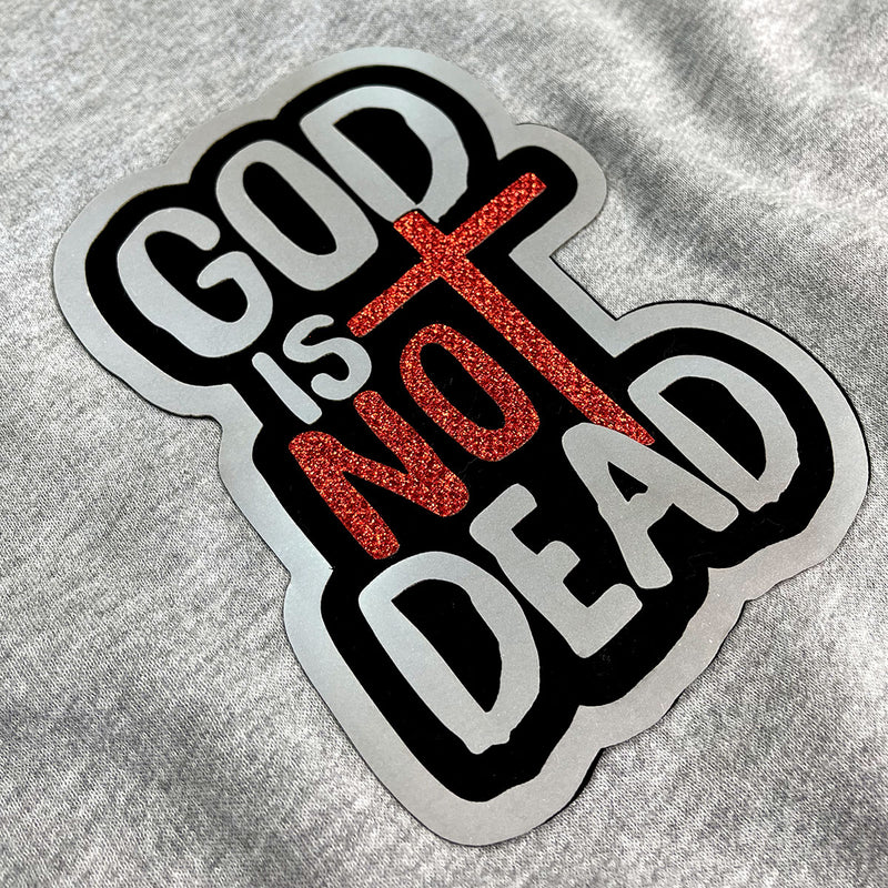 Moletom Cinza God Is Not Dead