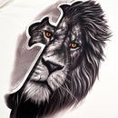 Oversized Off White Full Leão Cruz Cinza