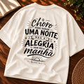 Oversized Off White O Choro Dura uma Noite