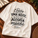 Oversized Off White O Choro Dura uma Noite