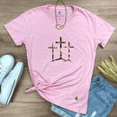 Camiseta Feminina Rosa Calvário