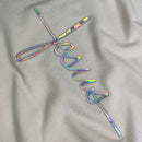 Camiseta Masculina Off White Aplique Cruz Jesus