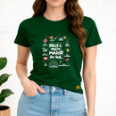 Camiseta Feminina  Verde Deus é Muito Maior 