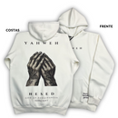 Moletom Canguru Com Capuz Off White Yahweh Hesed