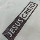 Moletom Off White Jesus Cristo Glitter