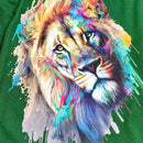 Camiseta Masculina Verde Leão