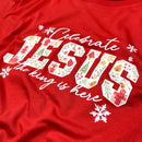 T-Shirt Infantil Vermelha Celebrate Jesus