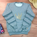 Moletom Cinza Pomba da Paz