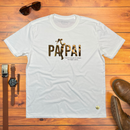 Camiseta Masculina Off White Papai Onde há um Pai há um Lar.