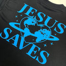 Oversized Preta Full Coração Jesus Saves