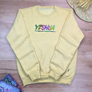 Moletom Caqui Aplique Camaleão Yeshua