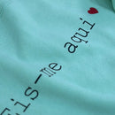 Moletom Menta Eis-me aqui