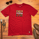 Camiseta Masculina Vermelha Pai Meu Melhor Amigo