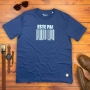 Camiseta Masculina Azul Este Pai Não Tem Preço