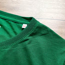 Camiseta Feminina Verde Flor Eu Sou Filha De Deus 