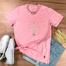 Camiseta Feminina Rosa Haja Luz