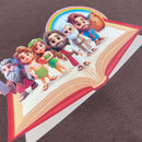 T-Shirt Infantil Marrom Personagens Bíblicos