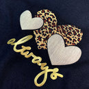 Camiseta Feminina Preta Aplique Always