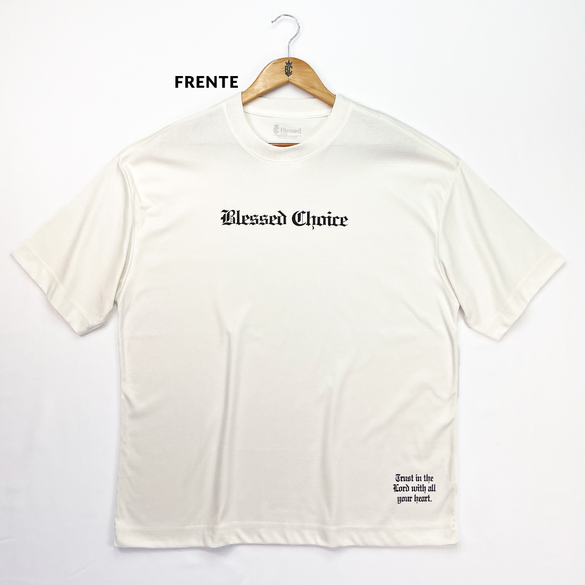 Oversized Off White Full Jesus Chorou